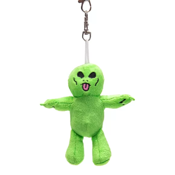 Ripndip Back 2 Skewl | Lord Alien Plush Keychain Green