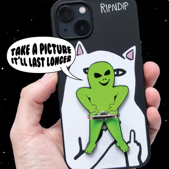 Ripndip Miscellaneous | Lord Alien Ring Phone Holder Green