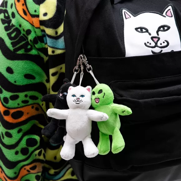 Ripndip Back 2 Skewl | Lord Jermal Plush Keychain Black