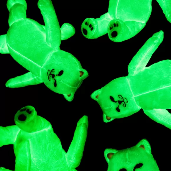 Ripndip Plush Dolls | Lord Nerm Glow In The Dark Plush White