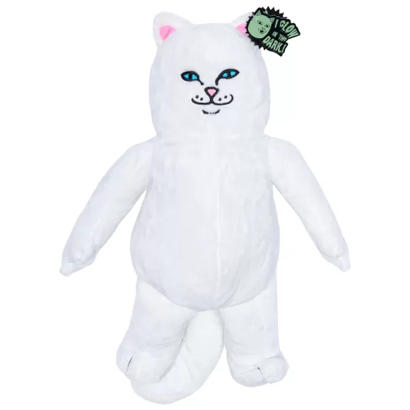 Ripndip Plush Dolls | Lord Nerm Glow In The Dark Plush White