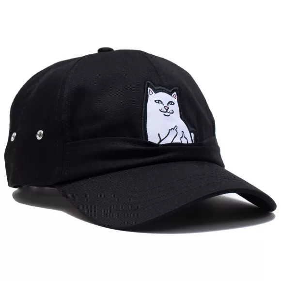 Ripndip 6 Panels | Lord Nermal 6 Panel Pocket Hat Black