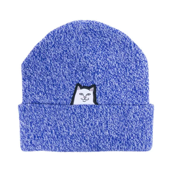 Ripndip Beanies | Lord Nermal Beanie Blue Speckle