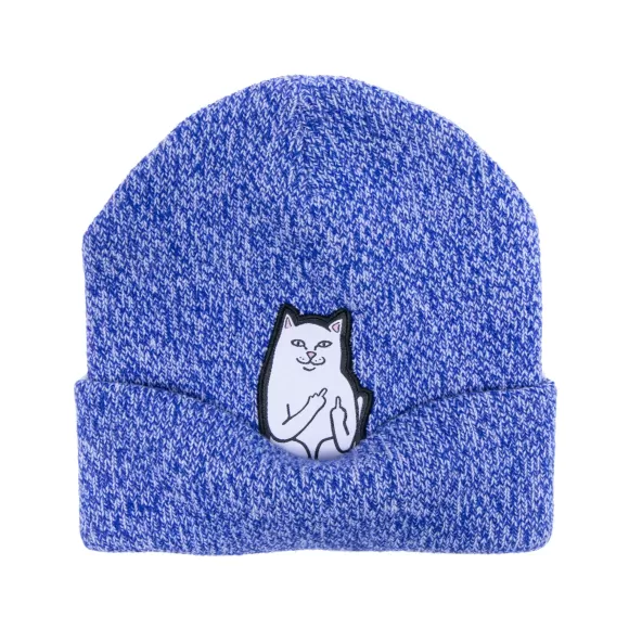 Ripndip Beanies | Lord Nermal Beanie Blue Speckle