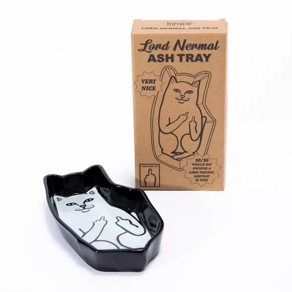 Ripndip Miscellaneous | Lord Nermal Ceramic Ash Tray Black