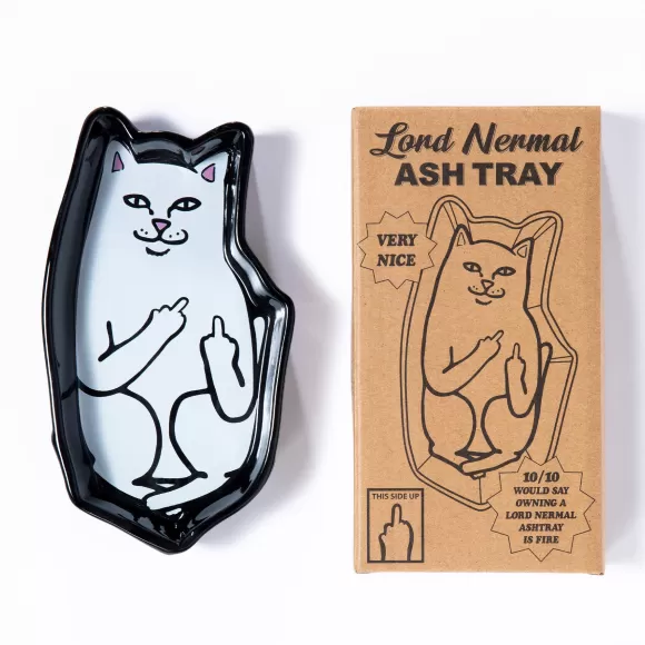 Ripndip Miscellaneous | Lord Nermal Ceramic Ash Tray Black