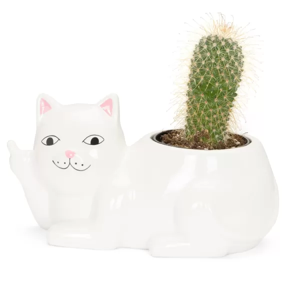 Ripndip Home Goods | Lord Nermal Ceramic Planter White