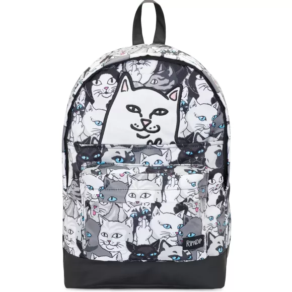 Ripndip Backpacks | Lord Nermal Family Tree Backpack Black