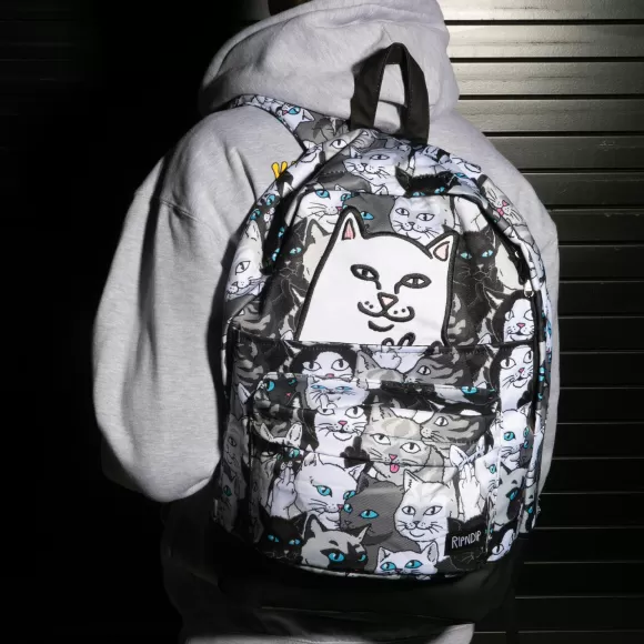 Ripndip Backpacks | Lord Nermal Family Tree Backpack Black