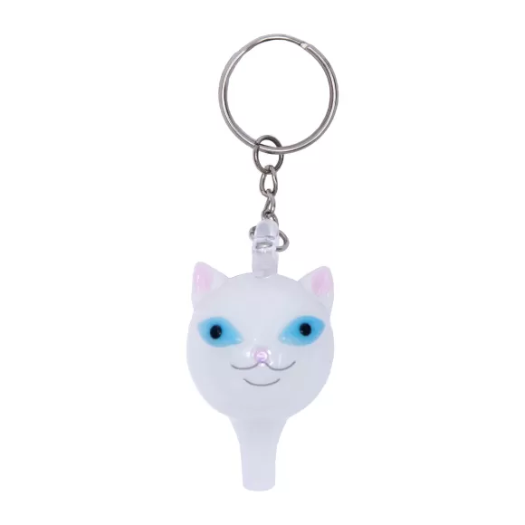 Ripndip Lanyards / Keychains | Lord Nermal Glass Carb Cap Keychain White