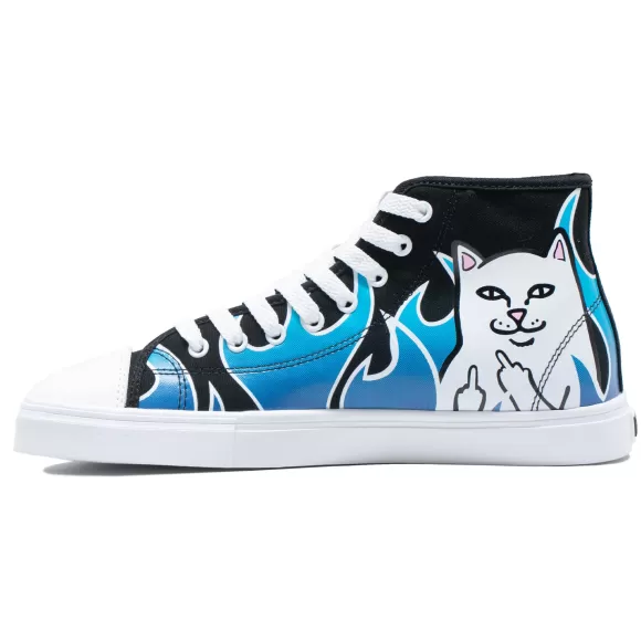 Ripndip Shoes | Lord Nermal Hades High Top Shoes Blue/Black