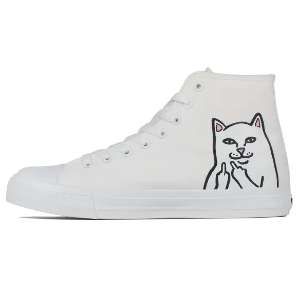 Ripndip Shoes | Lord Nermal High-Top Shoes White