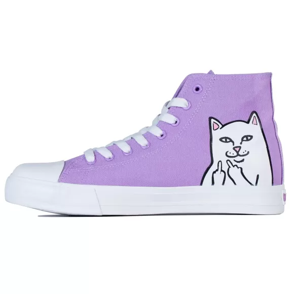 Ripndip Shoes | Lord Nermal High-Top Shoes Lavender