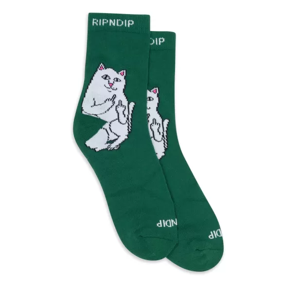 Ripndip Shop All Socks | Lord Nermal Mid Socks Olive