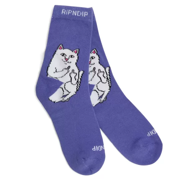 Ripndip Shop All Socks | Lord Nermal Mid Socks Violet