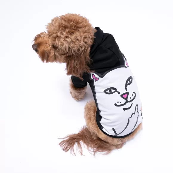 Ripndip Pet Supplies | Lord Nermal Pet Hoodie Black