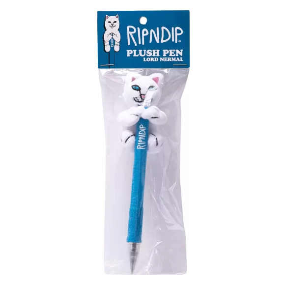 Ripndip Back 2 Skewl | Lord Nermal Plush Pen White