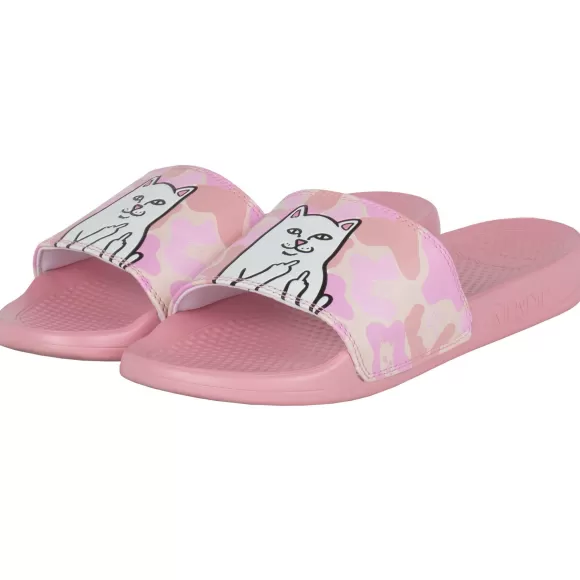 Ripndip Shoes | Lord Nermal Slides Pink Camo