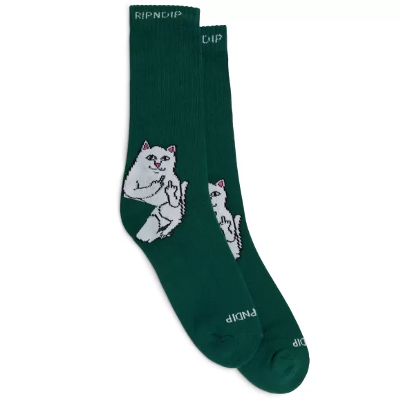 Ripndip Shop All Socks | Lord Nermal Socks Alpine Green