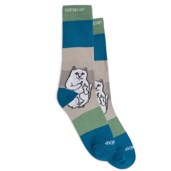 Ripndip Shop All Socks | Lord Nermal Socks Pine / Slate