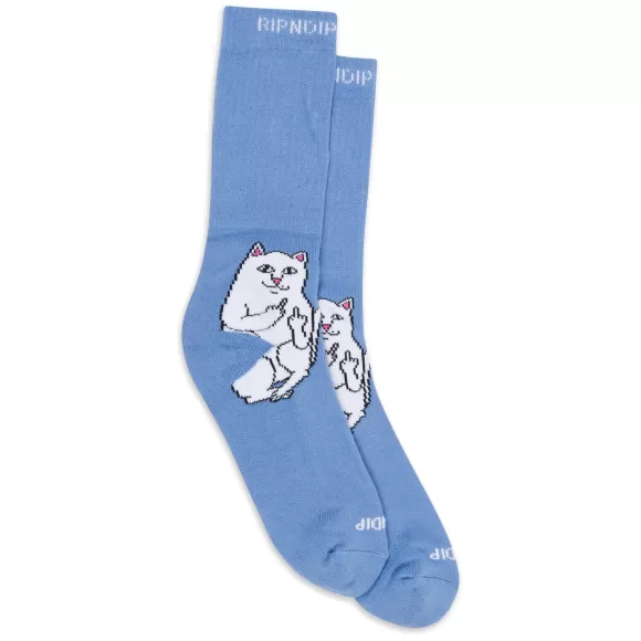 Ripndip Shop All Socks | Lord Nermal Socks Light Slate