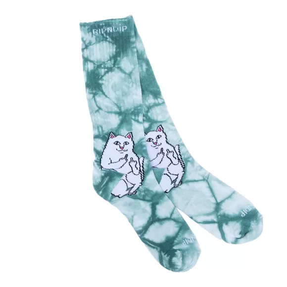 Ripndip Shop All Socks | Lord Nermal Socks Pine Tie Dye