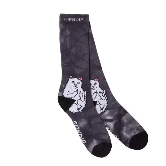 Ripndip Shop All Socks | Lord Nermal Socks Black Lightning