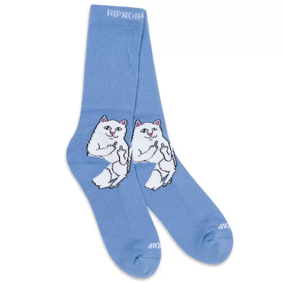 Ripndip Shop All Socks | Lord Nermal Socks Light Slate