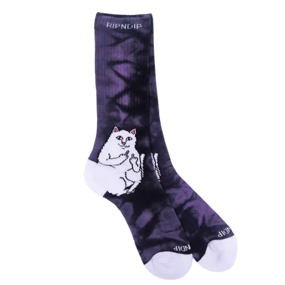 Ripndip Shop All Socks | Lord Nermal Socks Purple Lightning