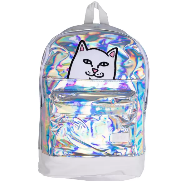 Ripndip Back 2 Skewl | Lord Nermal Velcro Backpack Iridescent