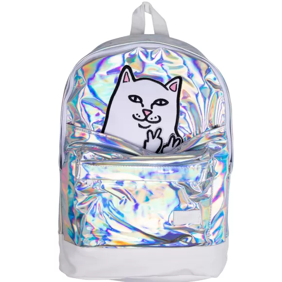 Ripndip Back 2 Skewl | Lord Nermal Velcro Backpack Iridescent