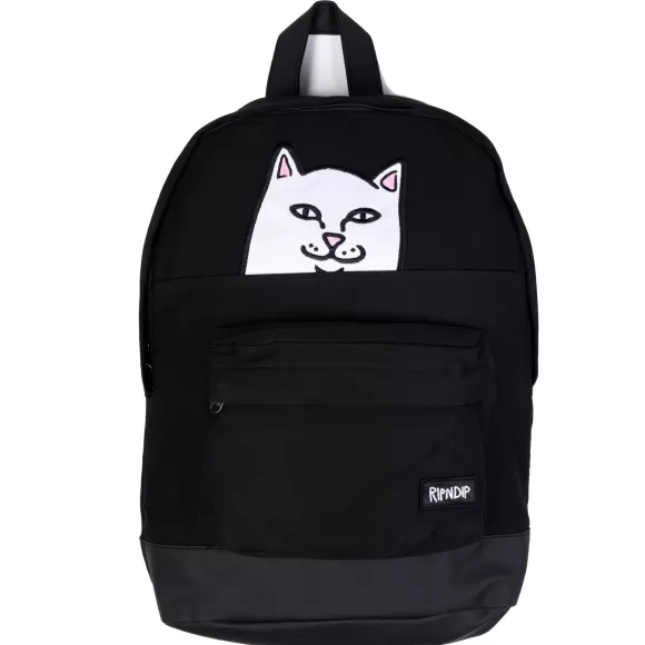 Ripndip Backpacks | Lord Nermal Velcro Hands Backpack Black