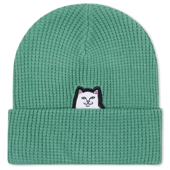 Ripndip Beanies | Lord Nermal Waffle Beanie Light Pine