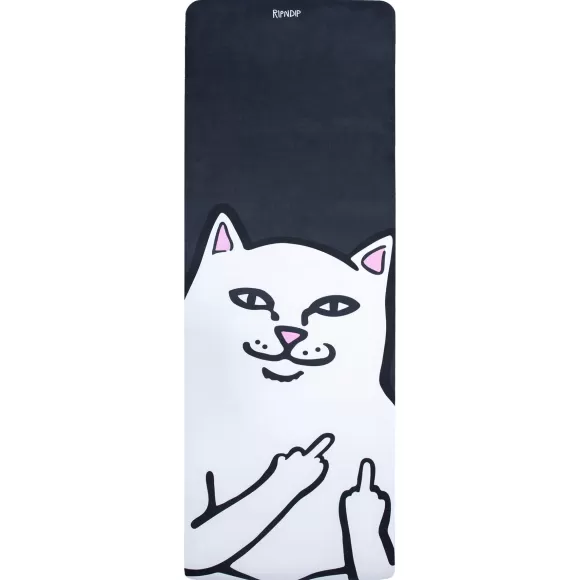 Ripndip Home Goods | Lord Nermal Yoga Mat Black