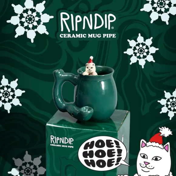 Ripndip Miscellaneous | Lord Santa Wake And Bake Mug Pine