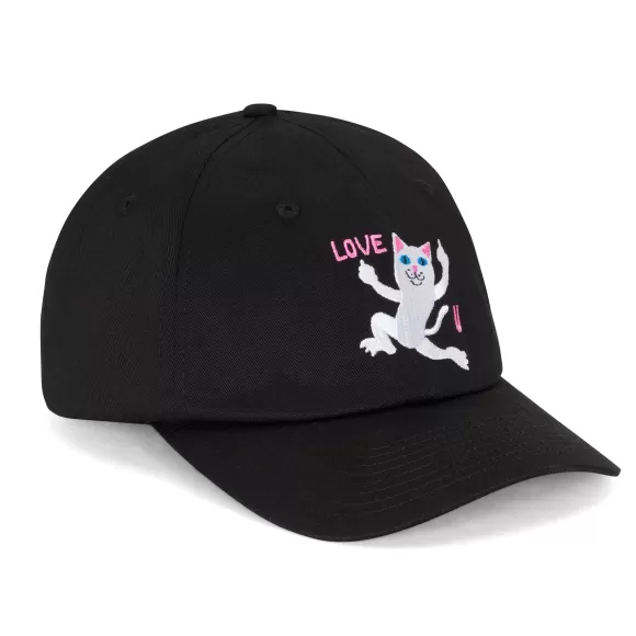 Ripndip Dad Hats | Love U Dad Hat Black