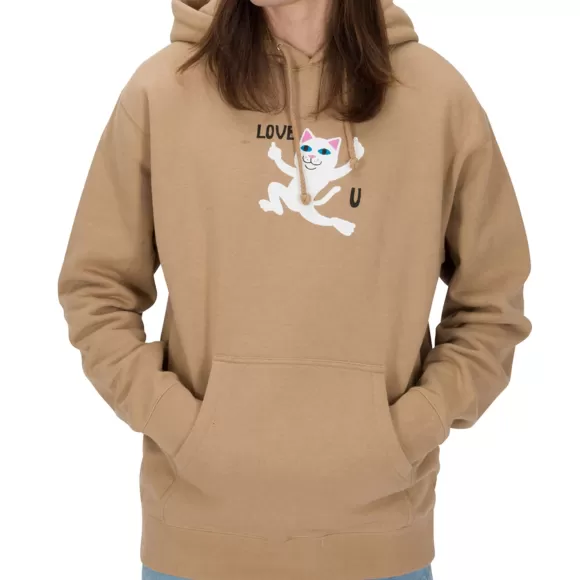 Ripndip Hoodies / Crewnecks | Love U Hoodie Sandstone