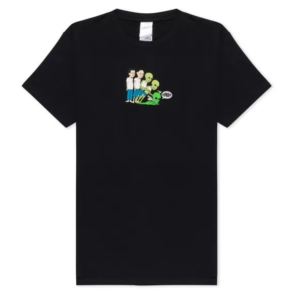 Ripndip Shorts Sleeve Tees | Metamorph Tee Black