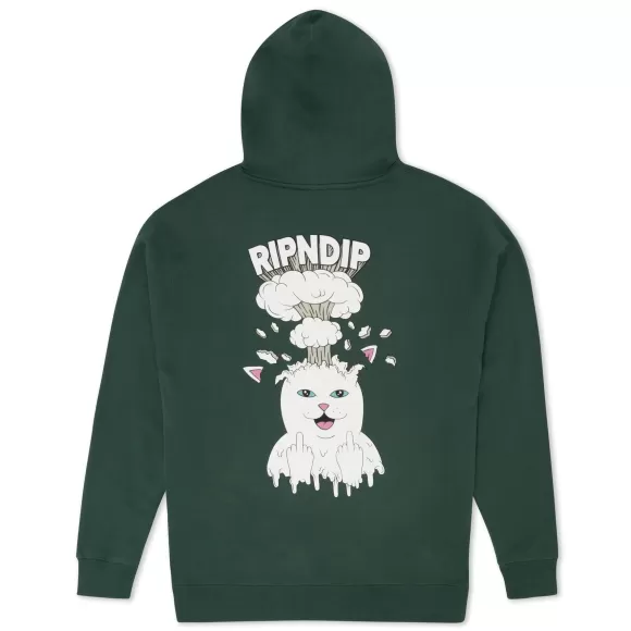 Ripndip Hoodies / Crewnecks | Mind Blown Hoodie Alpine Green