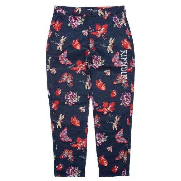 Ripndip Pants | Monarch Butterfly Pants Black