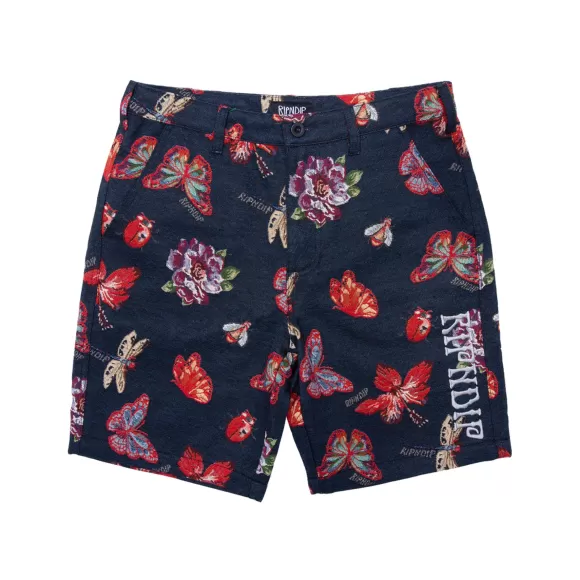 Ripndip Shorts | Monarch Butterfly Shorts Black