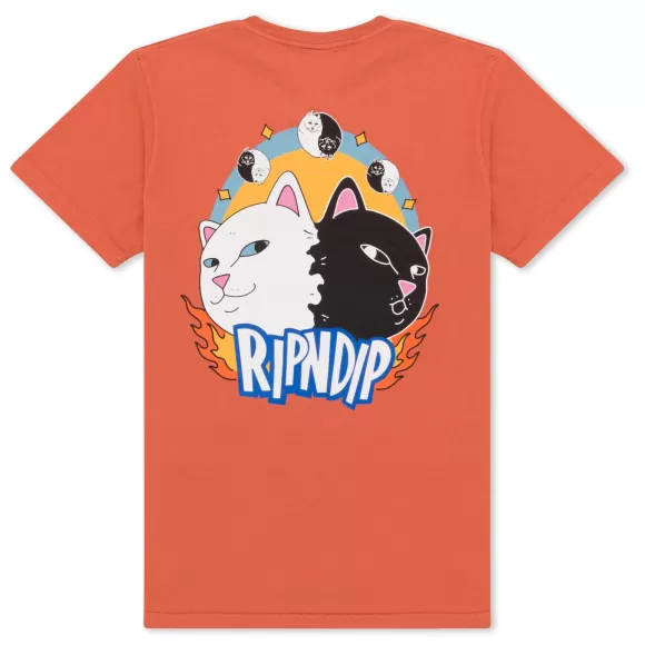 Ripndip Shorts Sleeve Tees | Morph Tee Clay