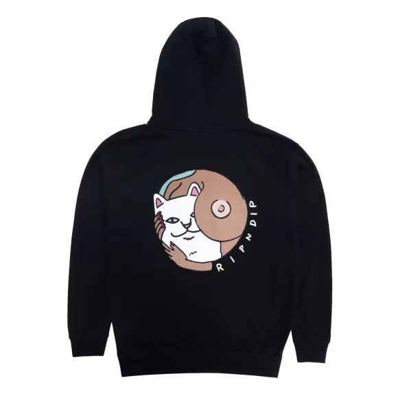 Ripndip Hoodies / Crewnecks | Must Be Nice Boobies Hoodie Black