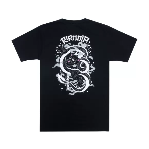 Ripndip Shorts Sleeve Tees | Mystic Jerm Tee Black