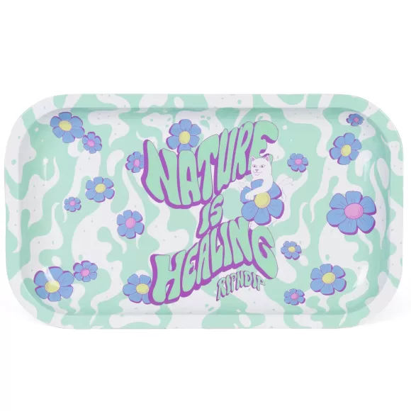 Ripndip Home Goods | Nature Is Healing Rolling Tray Multi