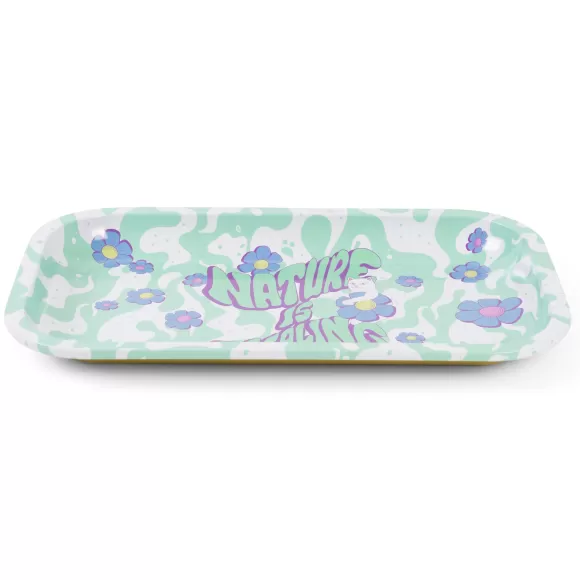 Ripndip Home Goods | Nature Is Healing Rolling Tray Multi