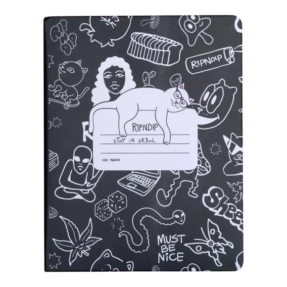 Ripndip Back 2 Skewl | Nerm Doodle Notebook