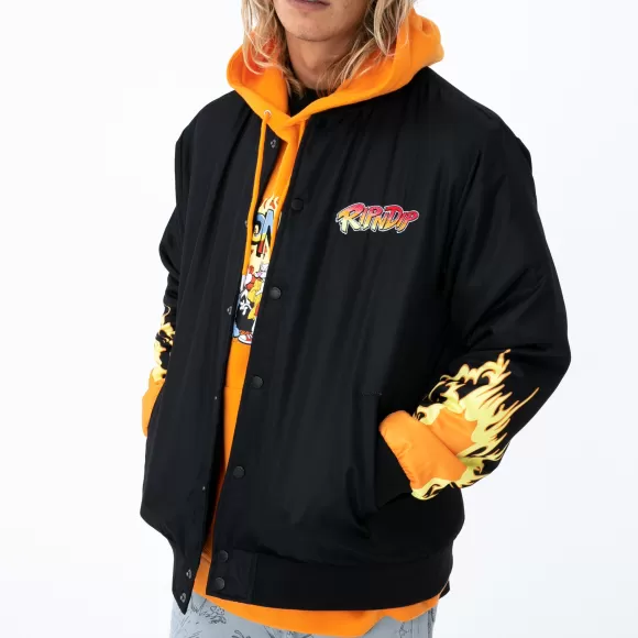 Ripndip Jackets | Nerm Fighter Jacket Black