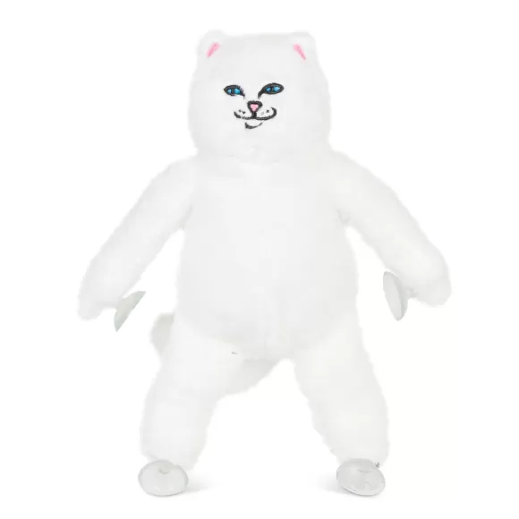 Ripndip Plush Dolls | Nerm Window Plush Suction Cup Plush Doll White