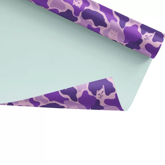 Ripndip Miscellaneous | Nermal Camo Wrapping Paper Purple Camo